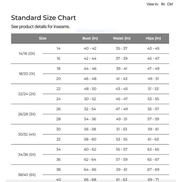 Avenue Black Cotton Drawstring neckline Tee, size 26/28 - Picture 5 of 5